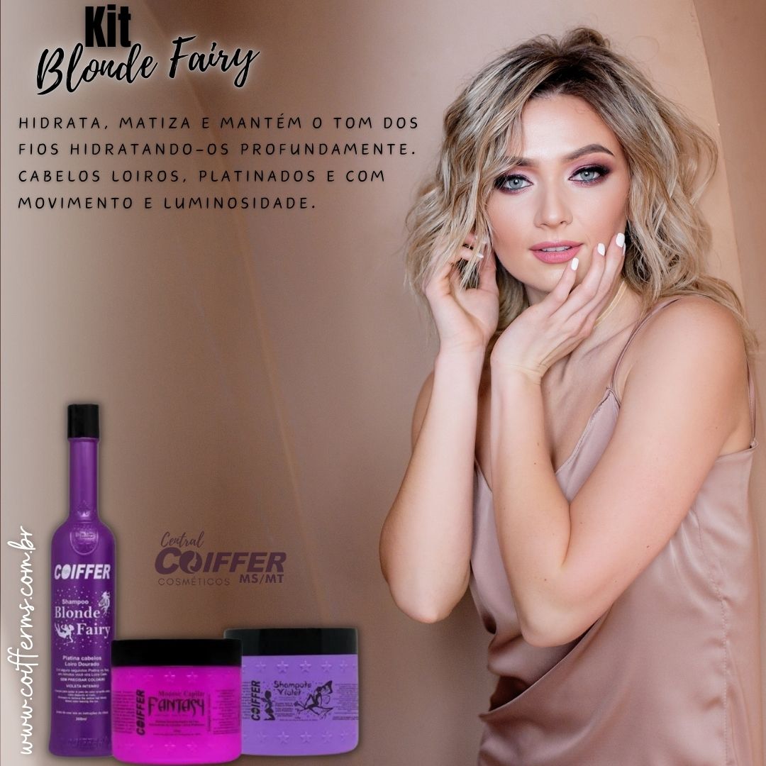 Kit Cliente Blond Fairy Coiffer C/ 3und.  Cód.  0226