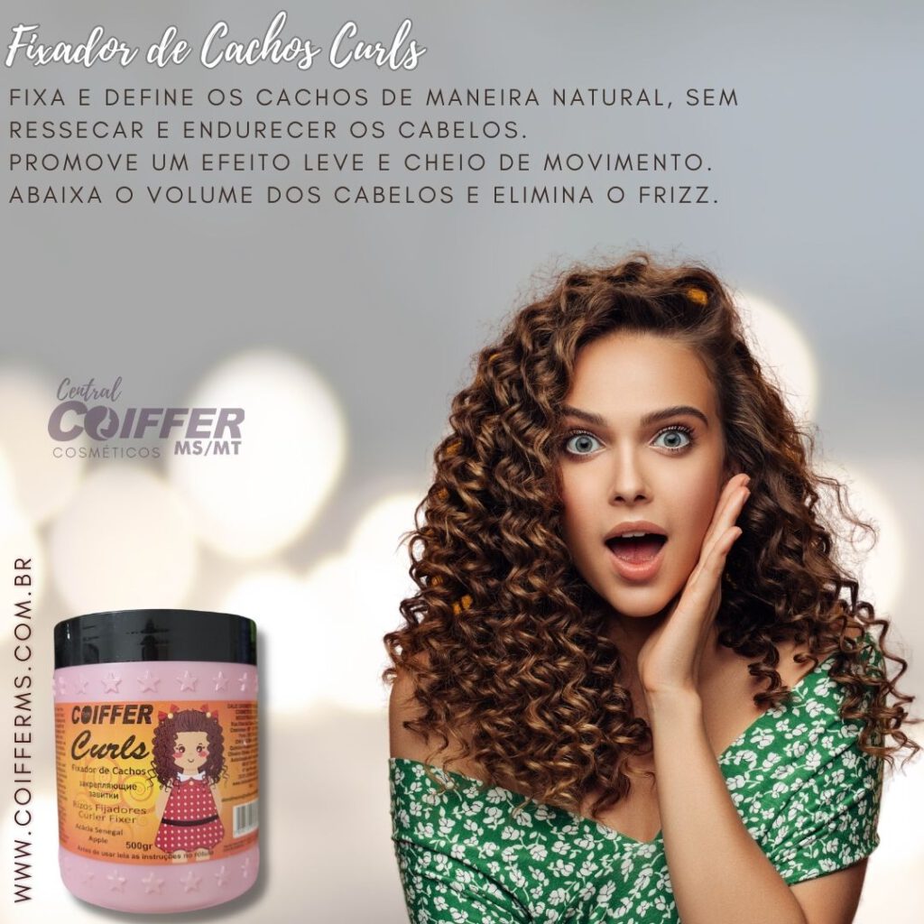 Fixador De Cachos Curls G Coiffer C D Coiffer