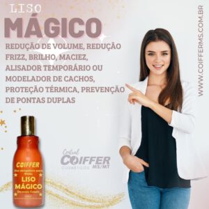 Liso Mágico (Desmaia cabelo) 250ml. Cod. 4737