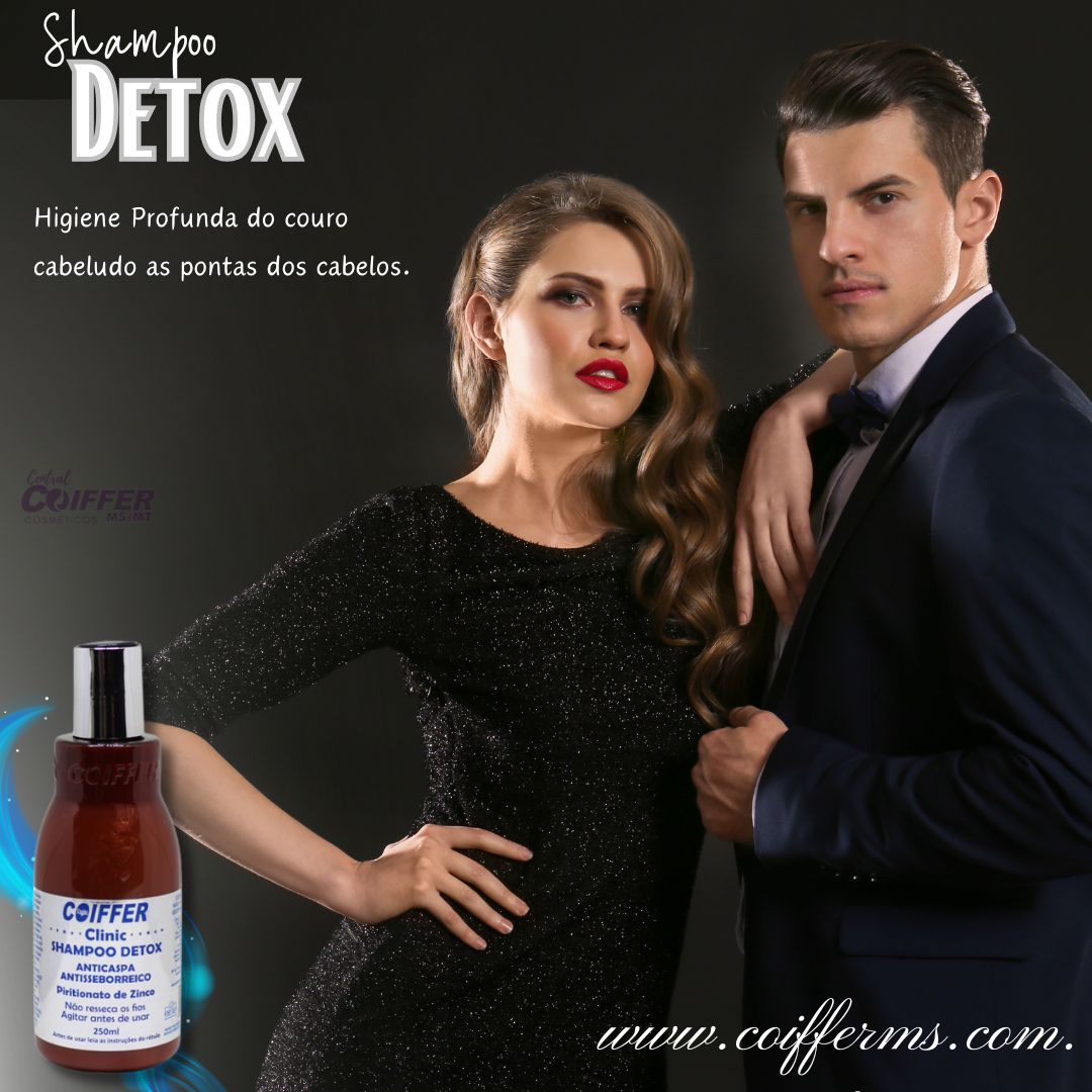 Shampoo Detox 250ml Coiffer Cód. 5021