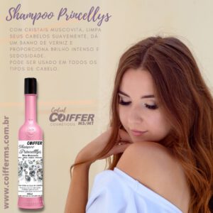 Shampoo Princellys 300ml Coiffer Cód. 3676