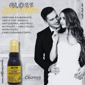 Gloss Golden Billion 80 ml Coiffer Cód. 5590