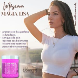 Máscara Magia Lisa 500g. Coiffer Cód. 5799