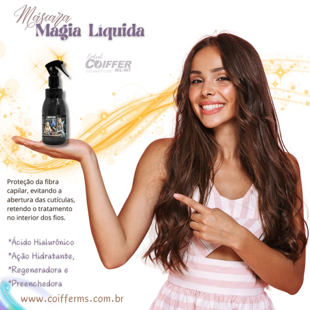 Máscara Magia Líquida 250ml. Coiffer Cód. 5933