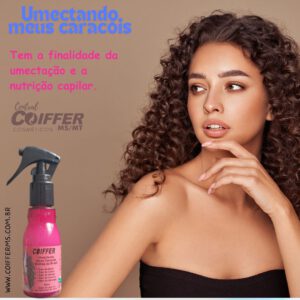 Umectando meus Caracóis 80ml. Coiffer Cód. 2830