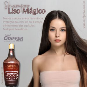 Shampoo Liso Mágico 1 lt. Coiffer Cód. 5956