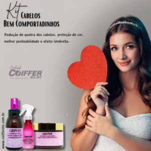 Kit Cabelos Bem Comportadinhos Coiffer Com 03 unid. Cód. 5448