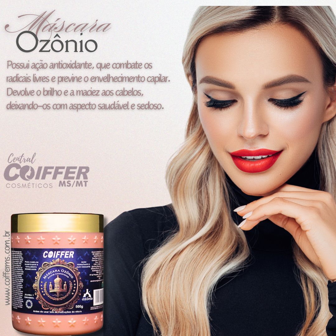 Máscara de Ozônio 500g. Coiffer Cód. 6060